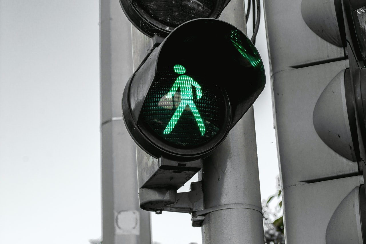 Pedestrian Crossing Go Signal